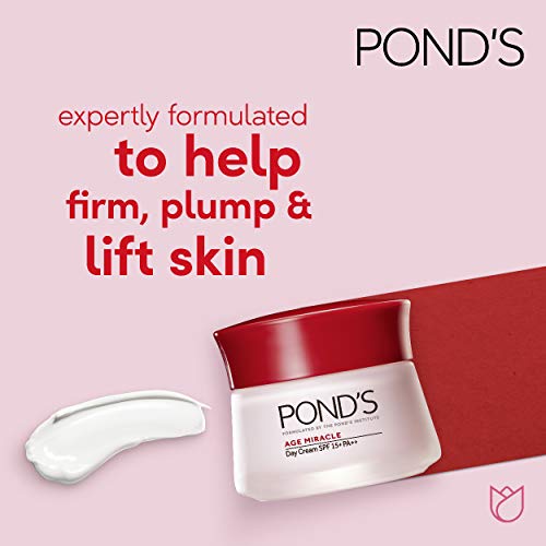Ponds Age Miracle Day Cream, Anti Wrinkle Cream & Face Moisturizer With Spf 15, Use As A Daily Moisturizer For Face, 50 Ml #TOP6