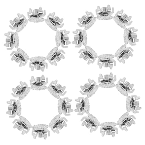 UPKOCH 100pièces Crampons Antidérapants pour Chaussures et Pointes Acier pour Adhérence sur Neige et Glace Rechange Inclus