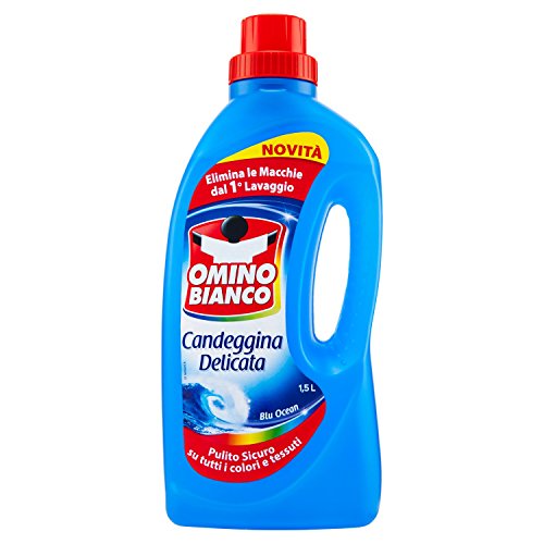 Omino Bianco  Lejía - Delicada  3 unidades de 1500 ml [4500 ml]