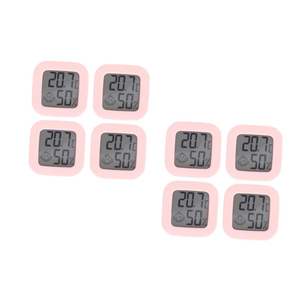 Toddmomy 8pezzi Igrometro Per Termometro Per Misurare Umidità e Display Led Facile Colori Casual Per e Dei