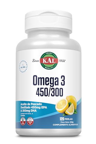 Kal Big Omega 3 450/300 | 120 perlas | sin gluten |