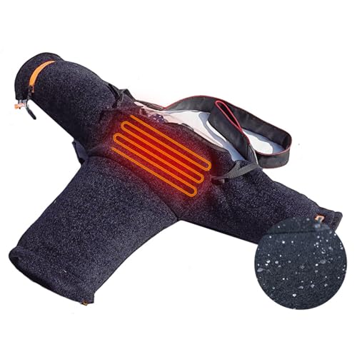 Protection Contre Le Froid pour Appareil Photo – Enveloppe chauffante pour Objectif | Manchon Isolant électrique, Chauffe-Appareil Photo résistant intempéries, enveloppe réglable avec contrôle de