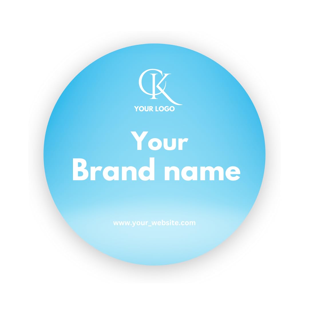 Customized Stickers | Personalized Sticker Printing for Business Needs, Brand Logos, Thank You Stickers | Peel and Use | Printed on Gumming Sheet (3cm)