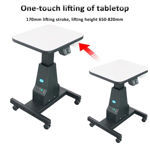 Table d'instruments motorisée avec élévateur électrique pour cabinet d'optique