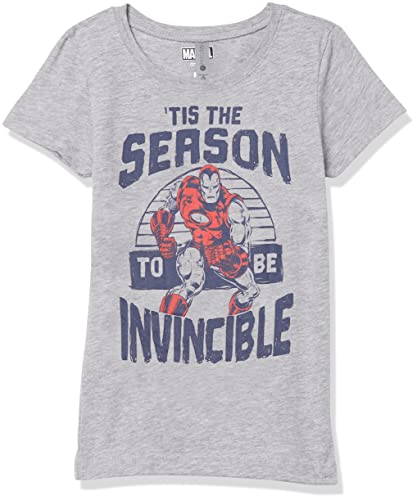 T-shirt Invincible Marvel pour fille en coton à manches courtes