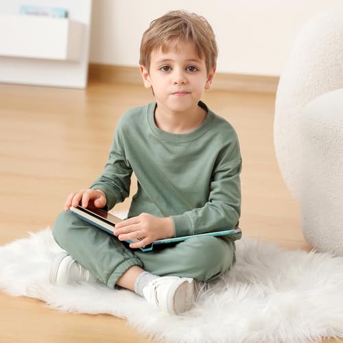 Toddler Boy Fall Outfits 3T 4T 5T Boys Clothes Kids Solid Sweatsuits Cotton Sweatshirt and Pants Clothing Sets4