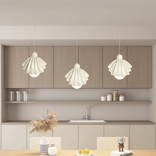 Lámpara colgante de concha de dibujos animados para iluminación interior 8