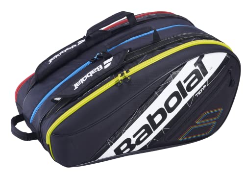 Babolat - Bolsa de Padel RH Team Padel - Material guardado y Protegido - Compartimento Aislado para 4 Raquetas y Bolsillos...