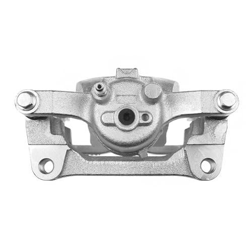Image of Detroit Axle - Rear Right Brake Caliper for 2012-2016 2018-2020 Ford F-150, 2012-2018 Lobo, Passenger Side Disc Brake Caliper with Bracket 2013 2014 2015 Replacement