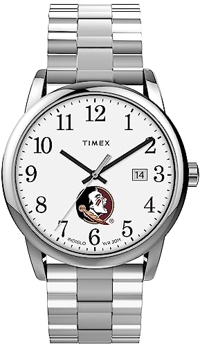 Reloj analógico para hombres Timex de cuarzo con pulsera metálica de eslabones