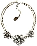  Konplott Halskette Boho Twist brass white