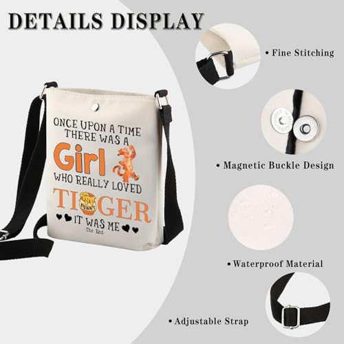 GJTIM Tiger Cartoon Character Gift There Was Who Really Loved Tiger Bag for Fans (Loved Tiger CB)3