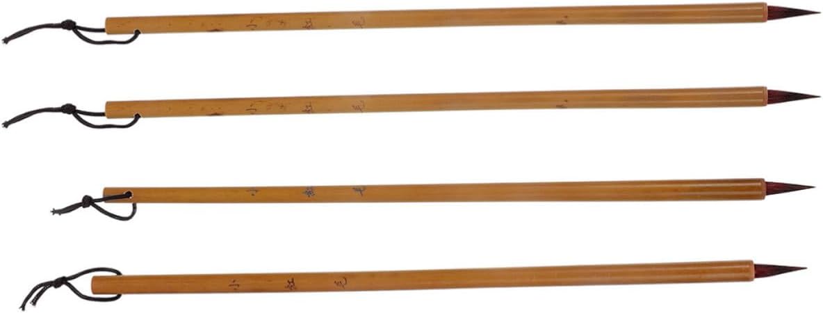 Xmas 4pcs Small Calligraphy Brushes for Students Portable