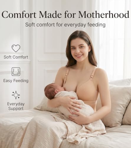 Image of DClub Nursing Maternity Bra Women's Seamless Lace Bras Wireless Breastfeeding Bra Breathable Bralette Pregnant Bras
