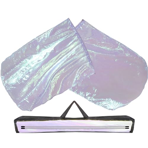 Baisdan Bandeiras de adoração de 94 cm x 134 cm para adolescentes, bandeiras de dança de louvor para