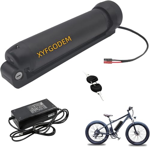 Batterie tube inférieur 36V 10Ah pour vélo électrique avec son chargeur