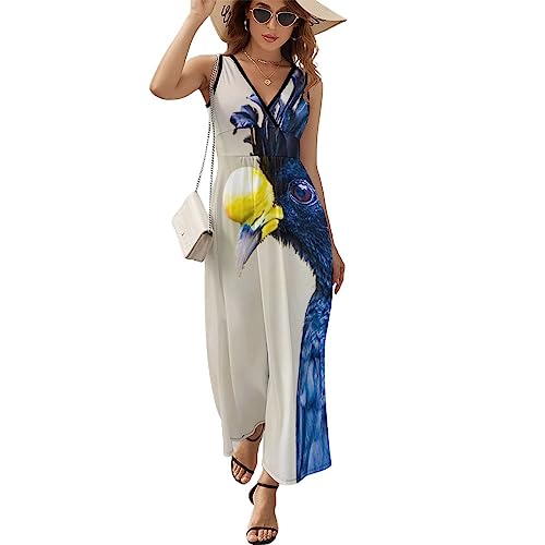 Robe à volants de créateur coupe fluide en taille L motif fleuri