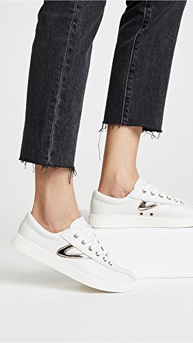 Image of TRETORN Women's Nyliteplus Leather Lace-Up Sneakers