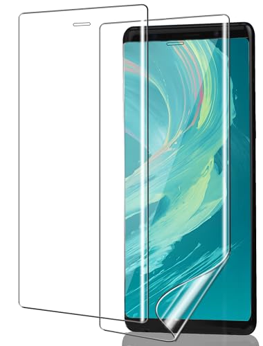 ICESPRING für Panzerglas für Samsung Galaxy Note 8 Schutzfolie, 2 Stück Weich TPU Kratzfest Panzerfolie für Samsung Note 8 Folie, Fingerabdruck-ID Schutzglas für Galaxy Note 8 Panzer Schutz Glas