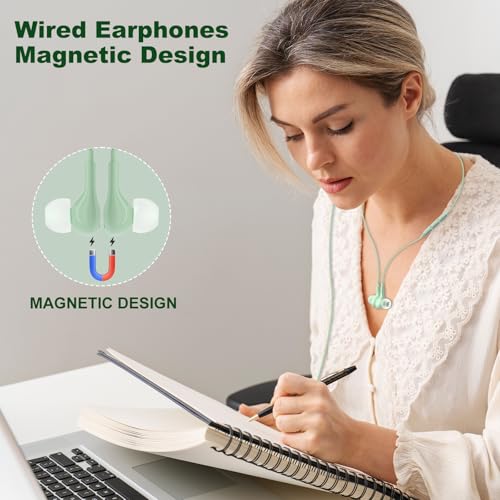 Image of USB C Headphones for iPhone 17 16 15 Pro Max, Wired Earbuds with Mic, Volume Control, Noise Cancelling, Compatible with iPhone 15 /16 / 17 Air /iPad Pro /Samsung Galaxy S26 / S25 / S24 /S23 Ultra