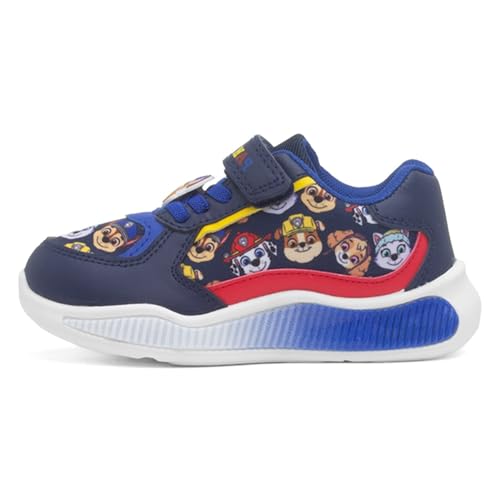 Paw Patrol Kyl Kids - Zapatillas deportivas con luz azul, Blue, 24 EU