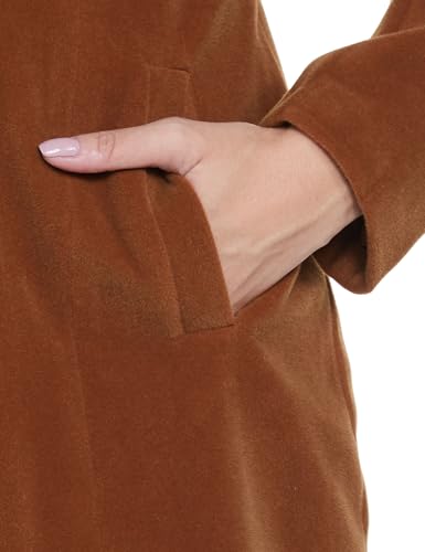 Image of Qube By Fort Collins Women's Knitted Hip Length Tweed Blazer - Stylish, Versatile, And Elegant For Office Or Casual Wear