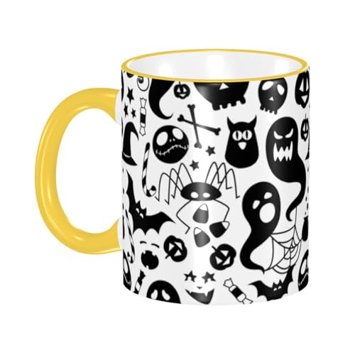 nEB[̍Ɣ̃p^[ }OJbv R[q[Jbv Yellow  HJbv eB[Jbv ϔM}O ۉ ϗ  傫 ~NRbv 330ml G ƒp vg蕨