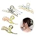 FAMIDIQGO Pack 4 flower Butterfly Metal hairpin for women - Large hair claw clips for women with thick hair, thin hair, hair claw for girls Pack Large günstig Kaufen-FAMIDIQGO Pack 4 flower Butterfly Metal hairpin for women - Large hair claw clips for women with thick hair, thin hair, hair claw for girls