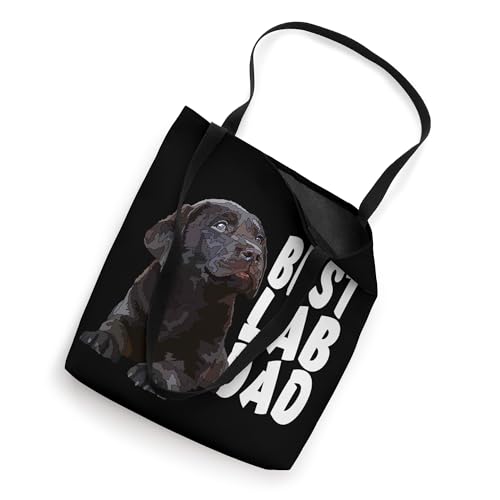 Bolso Tote Labrador Chocolate Best Lab Dad miniatura 2