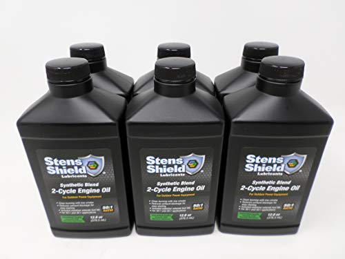 Aceite mezcla sintética para motor 2 tiempos 12.8 oz 6 unidades miniatura 1
