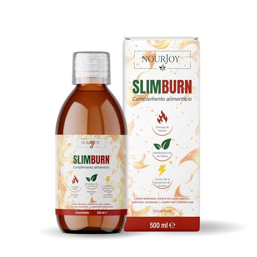 Quemagrasas Líquido Potente Drenante 500ml L Carnitina, Cardo Mariano Diente de León Garcinia Cambogia y Guaraná Apoyo al Metabolismo Control del Apetito y Retención de Líquidos Detox Natural