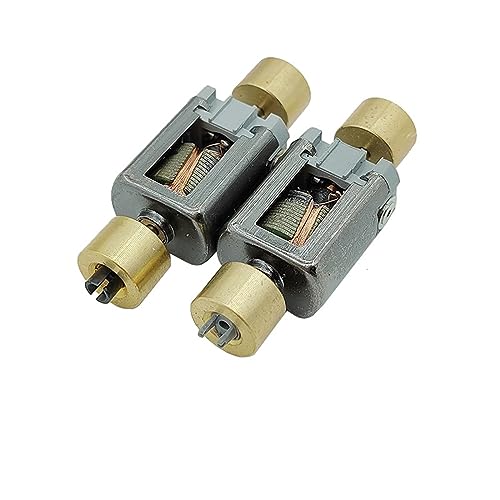 Moteur DC 12V 24V à double volant en laiton micro 15mm haute vitesse mini moteur model b