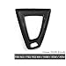 2pcs carbon fiber center console gear shift knob plate for BMW F80 M3 M4 F82 X5M X6M sticker parts