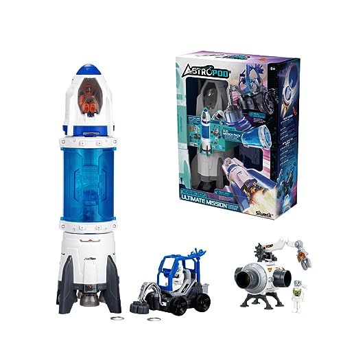 Silverlit - ASTROPOD – Pack Ultime Fusée : Coffret Personnage/Fusée + Connecteurs + Détecteurs...