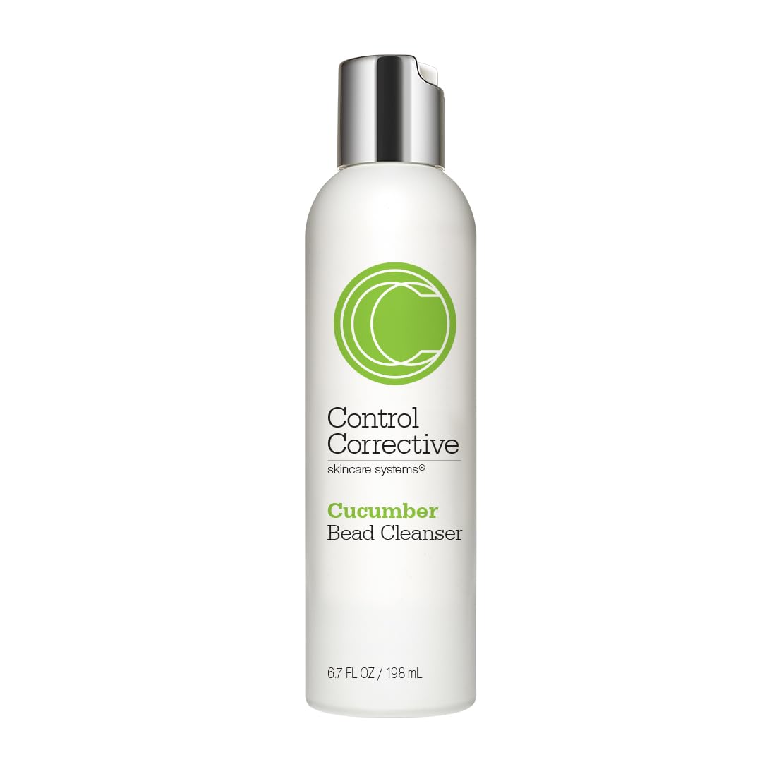 - CONTROL CORRECTIVE Cucumber Bead Cleanser, 6.7 Oz - Modern, Refreshing, Gentle Scrub, All Skin Types, Gentle Daily Exfoliation With Natural Jojoba Beads, Sloughs Off Dirt & Oil, Luxurious Body Polish