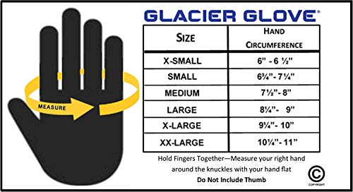 Glacier Glove Unisex Alaska Pro Waterproof Breathable Touchscreen Compatible Gloves with Goat Skin Leather Palm & Thinsulate Lining | for Outdoors, Hunting, Fishing, Hiking, Realtree Edge, Medium