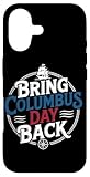You make your stance clear with the bold Bring Columbus Day Back slogan, perfect when you join a Columbus Day parade, support Italian American roots or highlight your love of exploration history and older world navigation. You celebrate the October h...