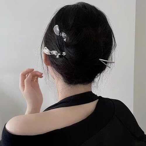 FRCOLOR Pack of 2 Chinese Hair Pin Hair Sticks - Image 2