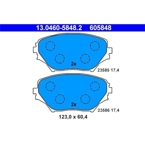Ate 605848 Kit Freno - 2