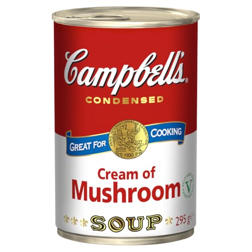 Campbells Condensed Cream of Mushroom Soup, 295g