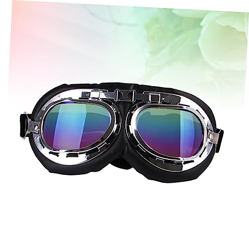 Lunettes de soleil pour chiens avec montures colorées et légères de style oversized