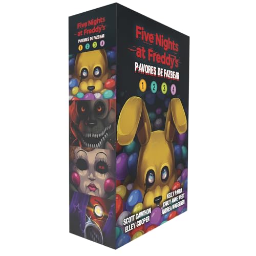 Box Pavores de Fazbear 1-4: Five Nights at Freddy’s: Pavores de Fazbear - vol. 1-4