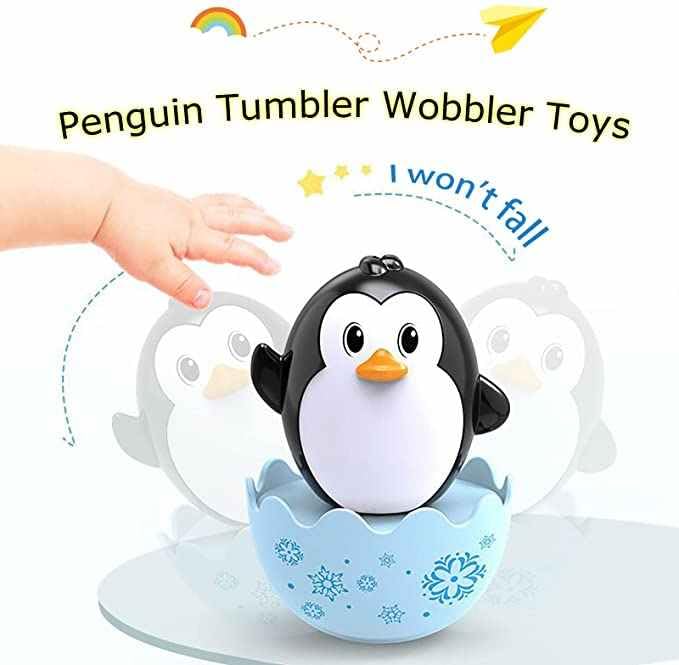 Image of COSMOBABY Premium Baby Rattles Tumbler Toy Animal and Birds Rattles