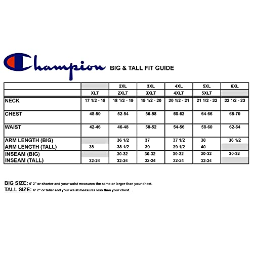 Champion Hoodie For Men Big And Tall Mens Oversized Pullover Fleece Sweatshirt Black #TOP6