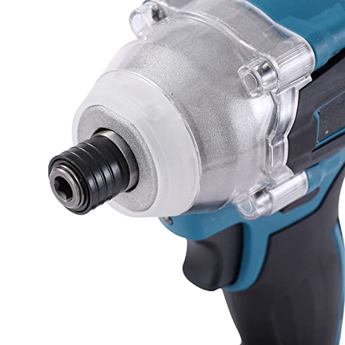 KATSU FIT-BAT 21V 18V Cordless Brushless Impact Screwdriver, 1/2 Inch 400Nm Cordless Impact Power Drill Driver with Brushless Motor, Without Battery or Charger 102477 4 KATSU FIT-BAT 21V 18V Cordless Brushless Impact Screwdriver, 1/2 Inch 400Nm Cordless Impact Power Drill Driver with Brushless Motor, Without Battery or Charger 102477 - Image 4