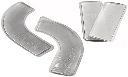Fizik Road Bar Gel 4 Pieces, (2 Curved, 2 Straight), Road Bike Handlebar Gel Pad, Light Blue, One Size
