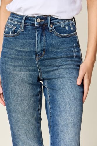 Judy Blue High-Waist Tummy Control Slim Jeans - Ultimate Comfort and Style Blend 24-88776-3