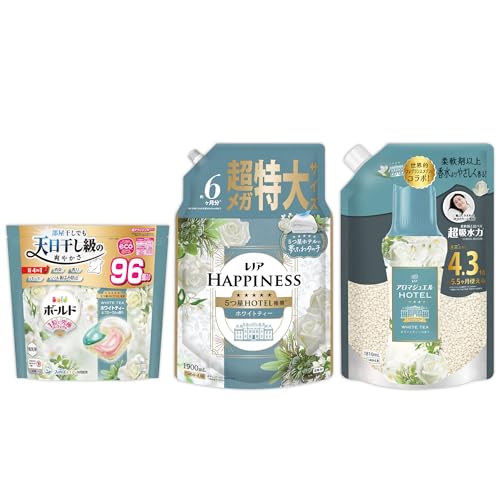 Bold [zCgeB[iZbg]  WF{[ 4in1 White Tea&Floral l 96 + mA nslX ӂ^b` _ zCgeB[ lߑւ 1,900mL [e] + mA A}WG H