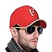 ROGER FEDERER hat Adult Unisex Cool Adjustable Sandwich Baseball caps Hats for Mens&Women's Red