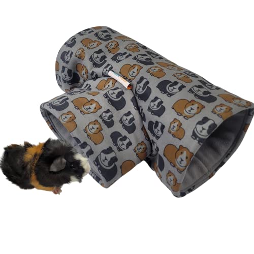 Guinea Pig Tunnel Fleece Small Pet Hideout